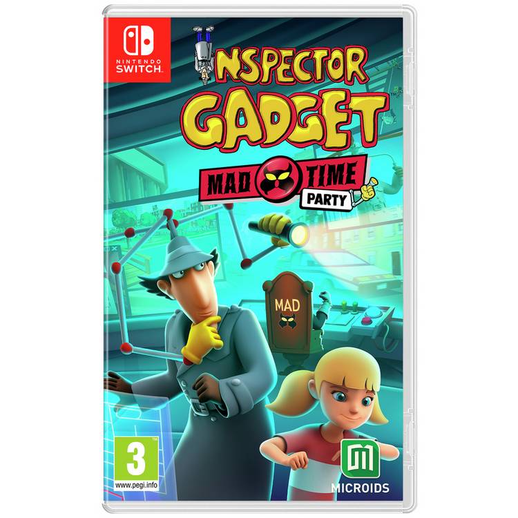 Inspector Gadget MAD Time Party Nintendo Switch game - British product
