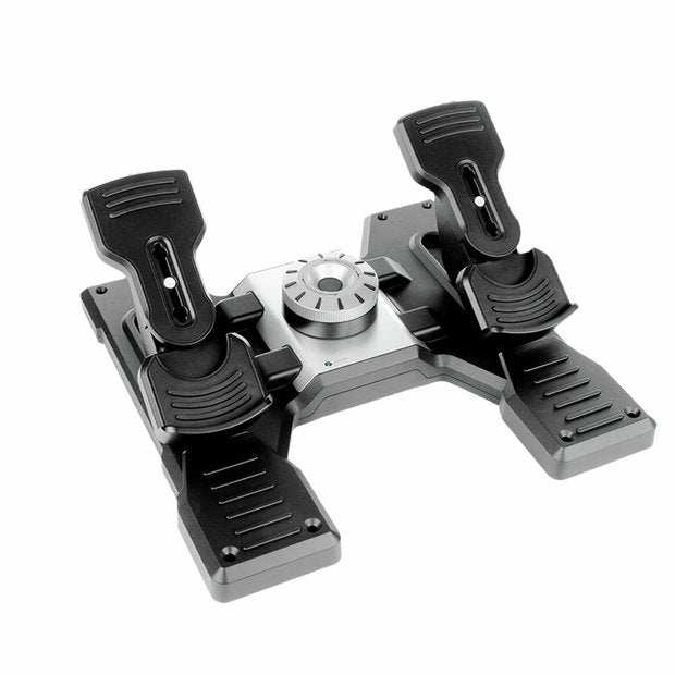 Logitech Pro Flight Rudder Pedals - flight simulator accessory, imported from the UK