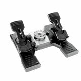 Logitech Pro Flight Rudder Pedals - flight simulator accessory, imported from the UK