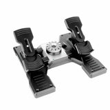 Logitech Pro Flight Rudder Pedals - flight simulator accessory, imported from the UK