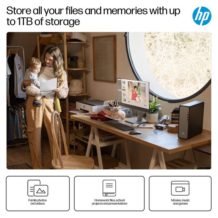 HP S03-0006na i7 desktop PC 16GB 1TB, imported from the UK