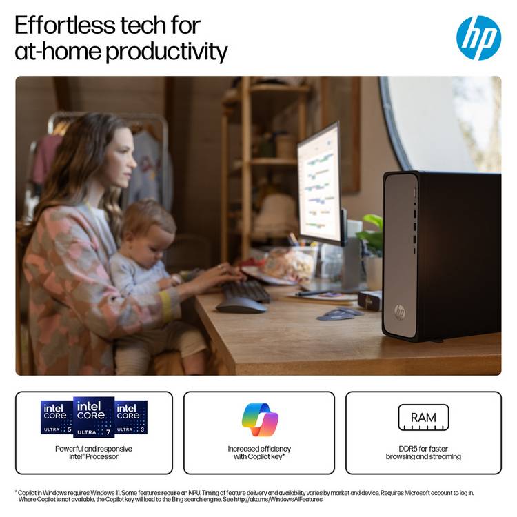 HP S03-0006na i7 desktop PC 16GB 1TB, imported from the UK