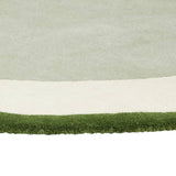 Habitat abstract circle wool cut pile rug 120x120cm (British brand)
