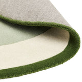 Habitat abstract circle wool cut pile rug 120x120cm (British brand)