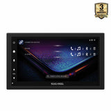 Road Angel 7-inch car stereo with Apple CarPlay and Android Auto - British product