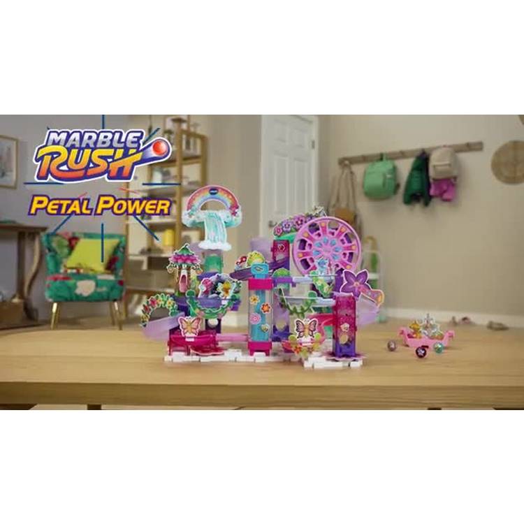 VTech Marble Rush Petal Power marble run toy set, UK version