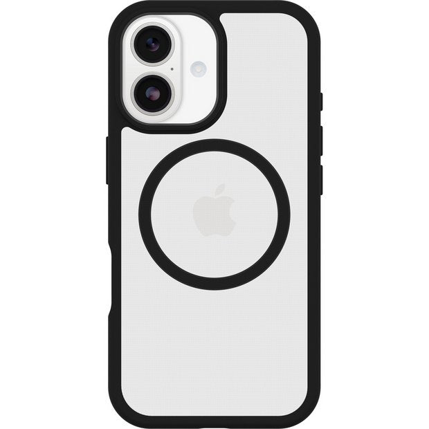 OtterBox React MagSafe phone case in black, UK version
