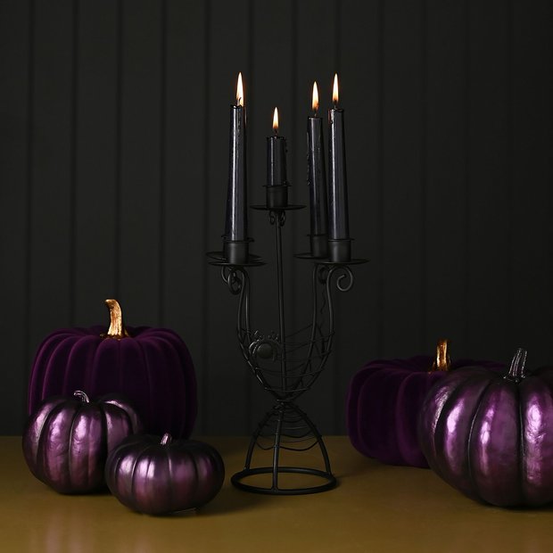 Hocus Pocus Novelties spider candelabra 30cm, imported from the UK
