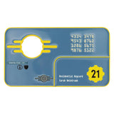 Fanattik Vault 21 Security Keycard replica 110x62mm (British brand)