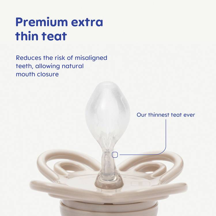 MAM Perfect Night soother for babies 0-6 months, 2 pack (British brand)