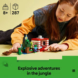 LEGO Minecraft TNT Jungle House building set 287 pieces, UK version