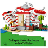 LEGO Minecraft TNT Jungle House building set 287 pieces, UK version