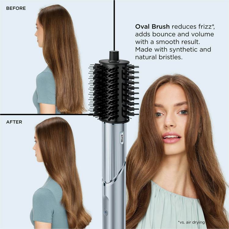 Shark FlexStyle Glacial Blue 6-in-1 air styler and dryer (British brand)