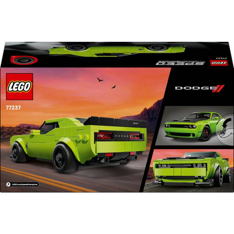 LEGO Dodge Challenger SRT Hellcat building toy 390 pieces - British product