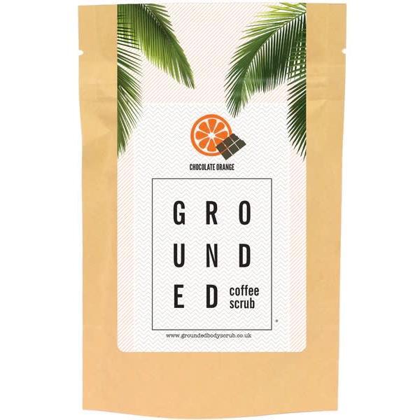 Grounded chocolate orange coffee scrub 200g, UK version