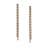 Argos Freedom Yellow Gold Cupchain Drop Earrings- Buy online at McGrocer