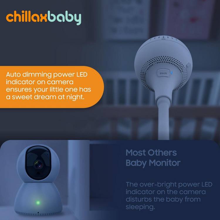 Chillax DM610 360° baby monitor, UK version