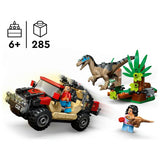 LEGO Jurassic World Raptor Off-Road Escape building set, UK version