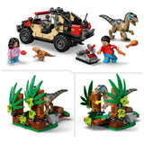 LEGO Jurassic World Raptor Off-Road Escape building set, UK version