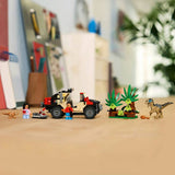 LEGO Jurassic World Raptor Off-Road Escape building set, UK version