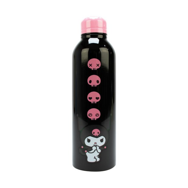 Sanrio Kuromi stainless steel water bottle 700ml, imported from the UK