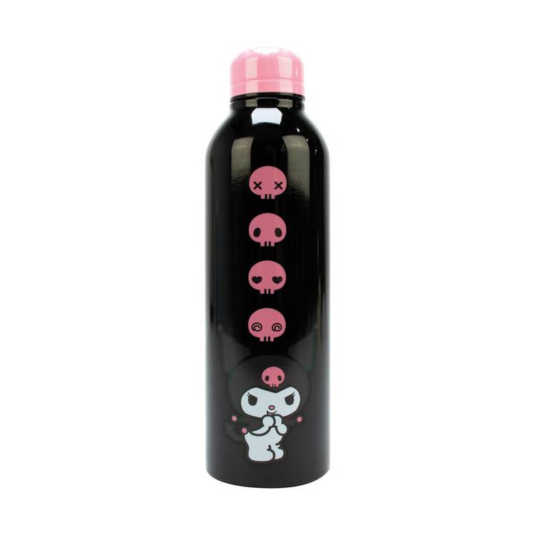 Sanrio Kuromi stainless steel water bottle 700ml, imported from the UK