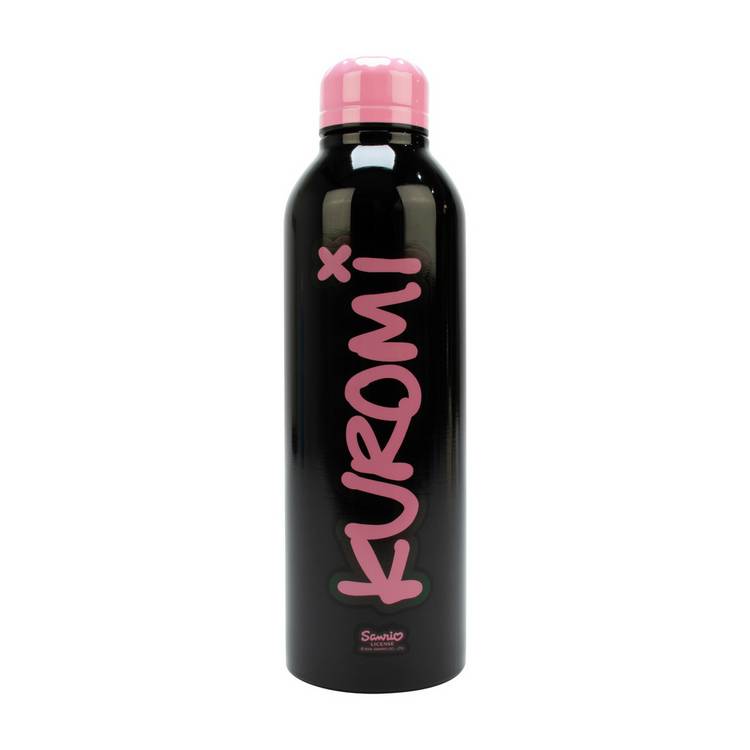 Sanrio Kuromi stainless steel water bottle 700ml, imported from the UK