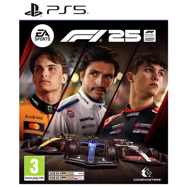 EA Sports F1 25 PS5 game disc, imported from the UK