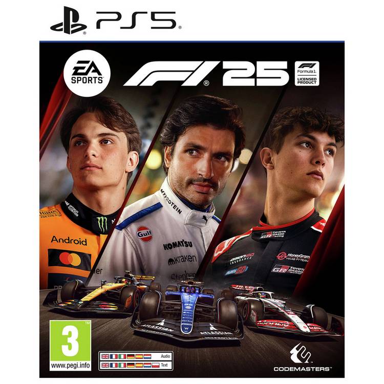 EA Sports F1 25 PS5 game disc, imported from the UK