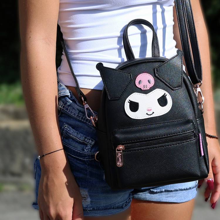 Sanrio Kuromi character mini backpack, imported from the UK