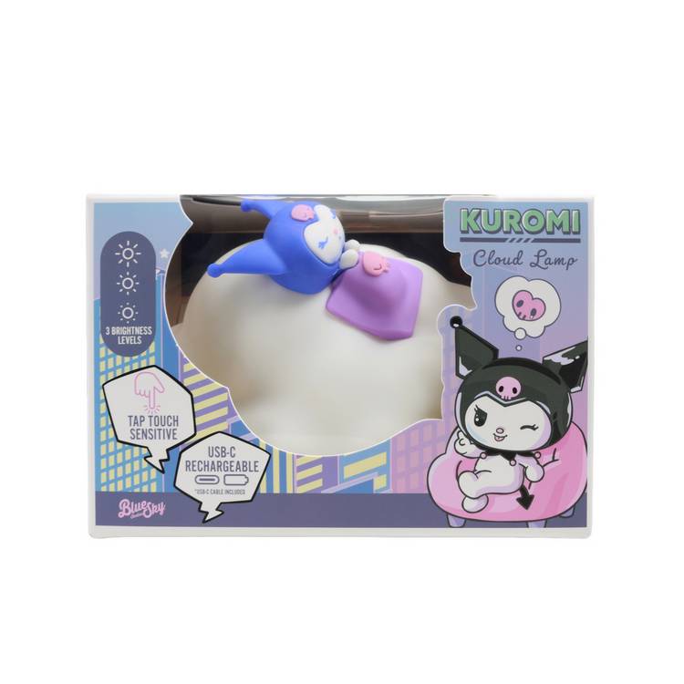 Sanrio Kuromi cloud lamp with LED light (British brand)