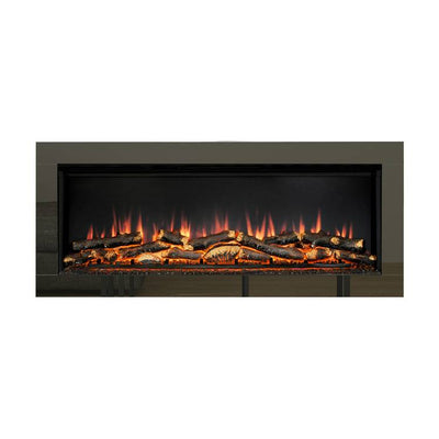 Argos Be Modern Avella Grande 1-2kW Wall Mounted Electric Fire in Black Nickel- Buy online at McGrocer