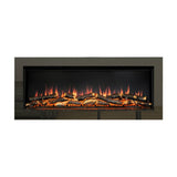 Argos Be Modern Avella Grande 1-2kW Wall Mounted Electric Fire in Black Nickel- Buy online at McGrocer