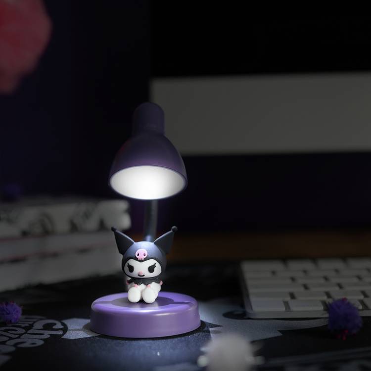Sanrio Kuromi Mini USB Lamp 15cm, imported from the UK