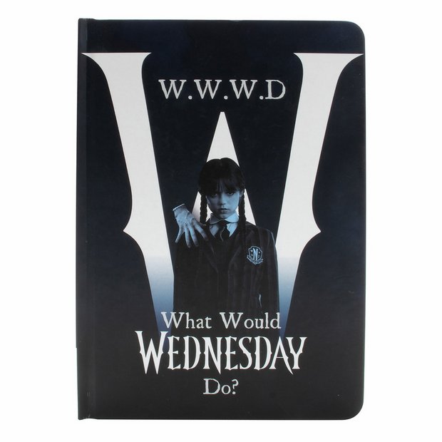Wednesday A5 ruled notebook 80 pages (British brand)