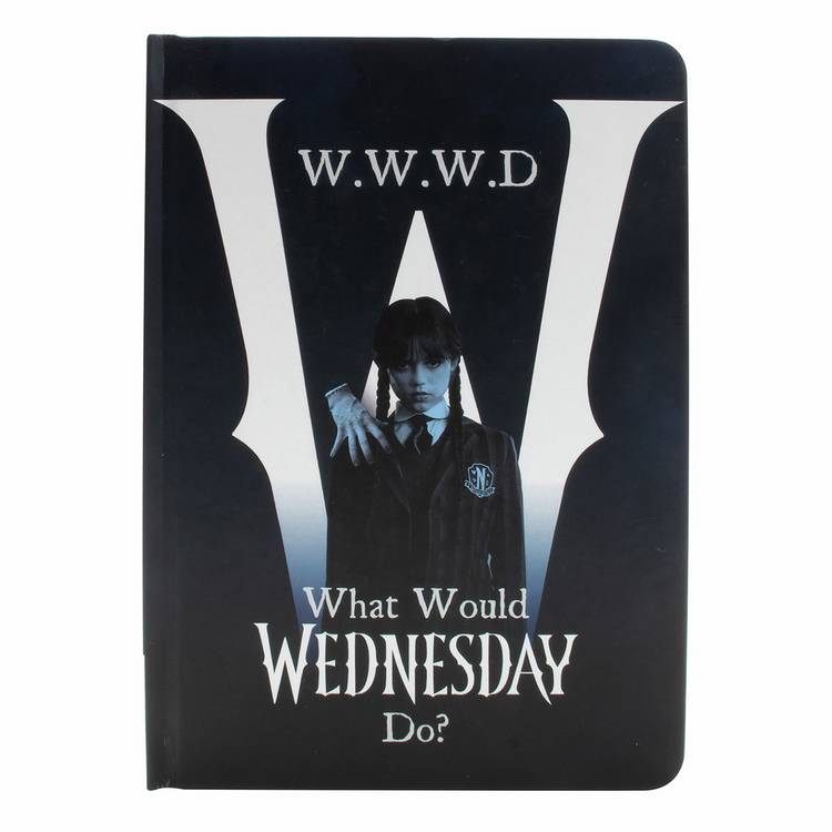 Wednesday A5 ruled notebook 80 pages (British brand)