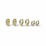 Argos Freedom Gold Tone Hoop Earrings Set - 3 Pairs- Buy online at McGrocer