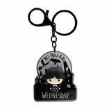 Wednesday 3D character keychain, imported from the UK