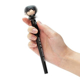 Wednesday fidget pen with removable figurine, imported from the UK