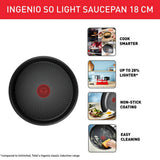 Tefal Ingenio saucepan 19cm, imported from the UK