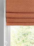 Voyage Maison rust orange Roman blind made to measure (British brand)
