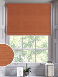 Voyage Maison rust orange Roman blind made to measure (British brand)