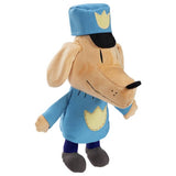 Dog Man interactive soft toy with toot sound, UK version