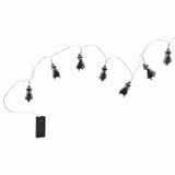 Wednesday Dance Pose multi coloured LED string lights, imported from the UK