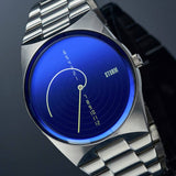 STORM Fibon-X blue dial stainless steel watch - British product