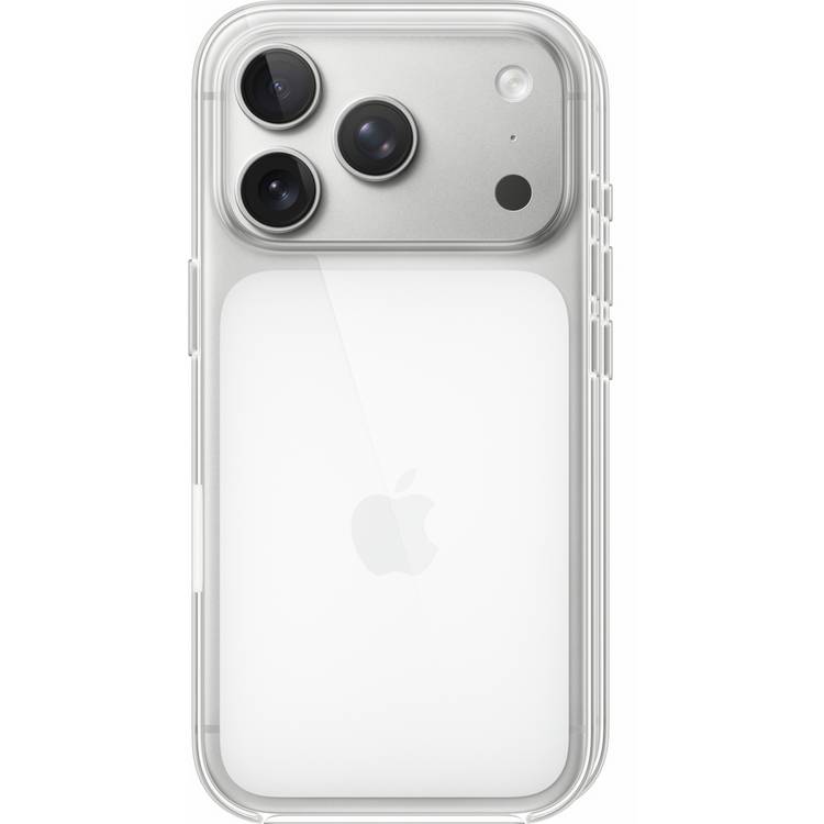 Apple clear MagSafe phone case for iPhone 17 Pro (British brand)