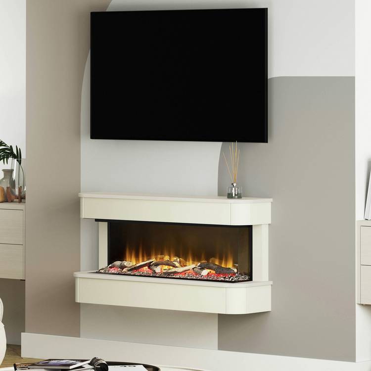 Be Modern Juliette 1000 wall hung electric fireplace - British product