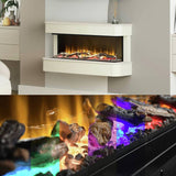 Be Modern Juliette 1000 wall hung electric fireplace - British product