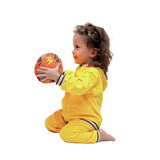 Baby Clementoni interactive basketball hoop toy with fabric ball - British product