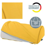 Leitz Ergo Cosy Foot Rest Yellow, imported from the UK